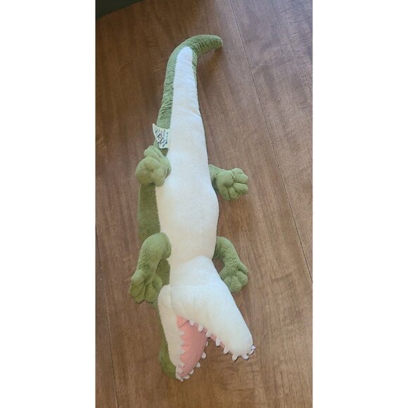 TIGER TALE TOYS Plush ALLIGATOR CROCODILE  2017 VIAHART Green 20" STUFFED TOY - Picture 10 of 10